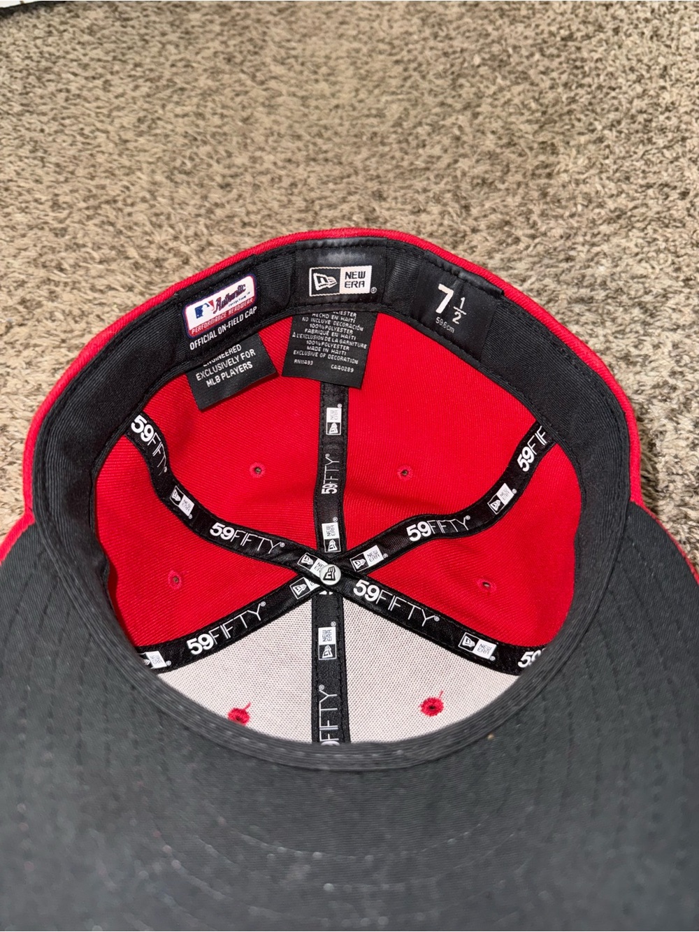 Texas Rangers New Era 59FIFTY - Picture 2 of 3